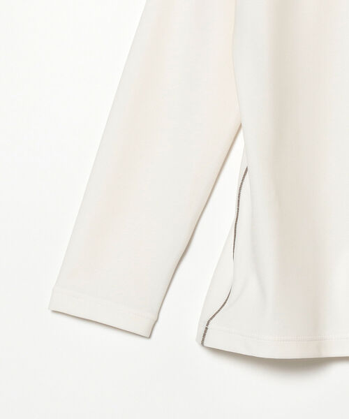 こども ビームス（コドモビームス）の「THE NORTH FACE / ロングスリーブ サンシェイド フルジップ ジャケット 22（110～150cm）（ラッシュガード・キッズ・ネイビー/オフホワイト・110/120/130/140/150）」の6枚目の写真