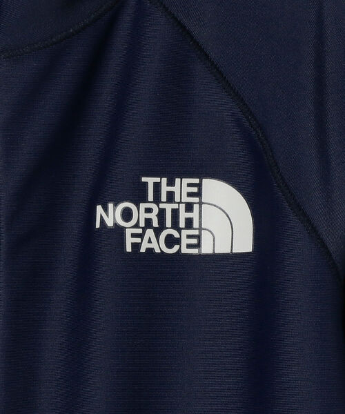 こども ビームス（コドモビームス）の「THE NORTH FACE / ロングスリーブ サンシェイド フルジップ ジャケット 22（110～150cm）（ラッシュガード・キッズ・ネイビー/オフホワイト・110/120/130/140/150）」の10枚目の写真