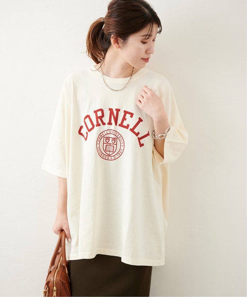 ジャーナルスタンダード　カレッジロゴビッグTシャツ　新品タグ付き 追加2》カレッジロゴビッグTシャツ（Tシャツ/カットソー