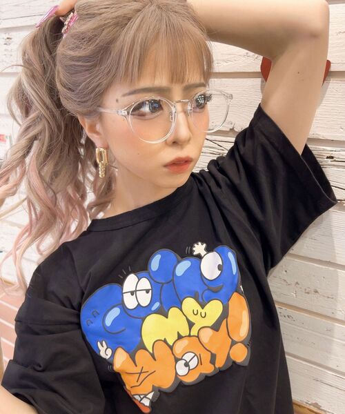 NAVAL(ナバル)の「【 NAVAL × KRAP 】ワンポイント刺繍 バック プリント Tシャツ 【WEB限定】(Tシャツ/カットソー・レディース・ホワイト/グリーン/その他1/その他2/その他3/その他4・MEDIUM/LARGE)」の5枚目の写真