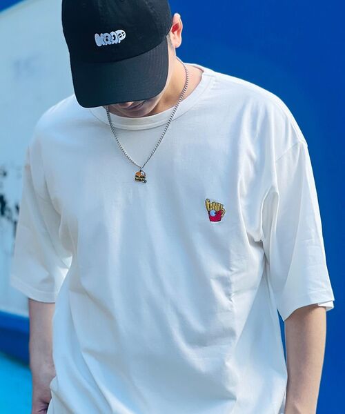 NAVAL(ナバル)の「【 NAVAL × KRAP 】ワンポイント刺繍 バック プリント Tシャツ 【WEB限定】(Tシャツ/カットソー・レディース・ホワイト/グリーン/その他1/その他2/その他3/その他4・MEDIUM/LARGE)」の21枚目の写真