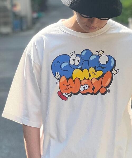 NAVAL(ナバル)の「【 NAVAL × KRAP 】ワンポイント刺繍 バック プリント Tシャツ 【WEB限定】(Tシャツ/カットソー・レディース・ホワイト/グリーン/その他1/その他2/その他3/その他4・MEDIUM/LARGE)」の22枚目の写真