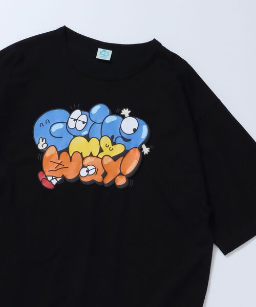 NAVAL(ナバル)の「【 NAVAL × KRAP 】ワンポイント刺繍 バック プリント Tシャツ 【WEB限定】(Tシャツ/カットソー・レディース・ホワイト/グリーン/その他1/その他2/その他3/その他4・MEDIUM/LARGE)」の9枚目の写真