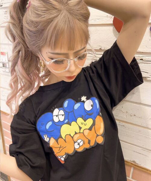 NAVAL(ナバル)の「【 NAVAL × KRAP 】ワンポイント刺繍 バック プリント Tシャツ 【WEB限定】(Tシャツ/カットソー・レディース・ホワイト/グリーン/その他1/その他2/その他3/その他4・MEDIUM/LARGE)」の20枚目の写真