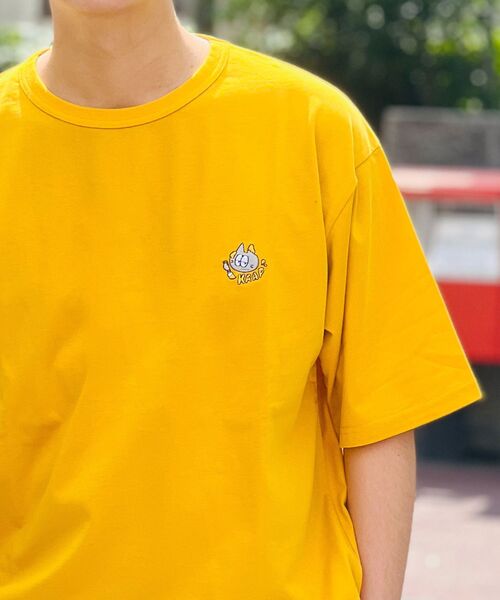 NAVAL(ナバル)の「【 NAVAL × KRAP 】ワンポイント刺繍 バック プリント Tシャツ 【WEB限定】(Tシャツ/カットソー・レディース・ホワイト/グリーン/その他1/その他2/その他3/その他4・MEDIUM/LARGE)」の13枚目の写真