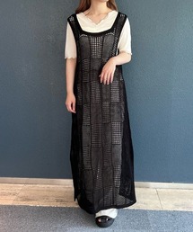 AS KNOW AS PINKY | ナチュラルムードなロングジレ(ベスト)