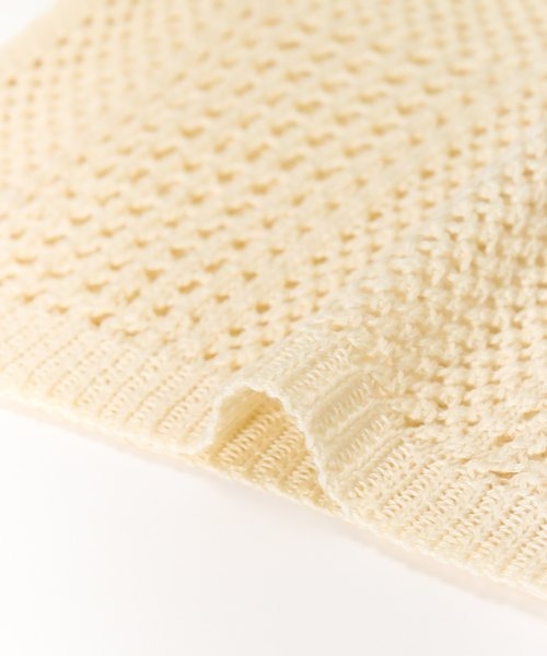 AS KNOW AS PINKY（アズノゥアズピンキー）の「ナチュラルムードなロングジレ（ベスト・レディース・ブラック/ベージュ/オフホワイト・FREE）」の8枚目の写真