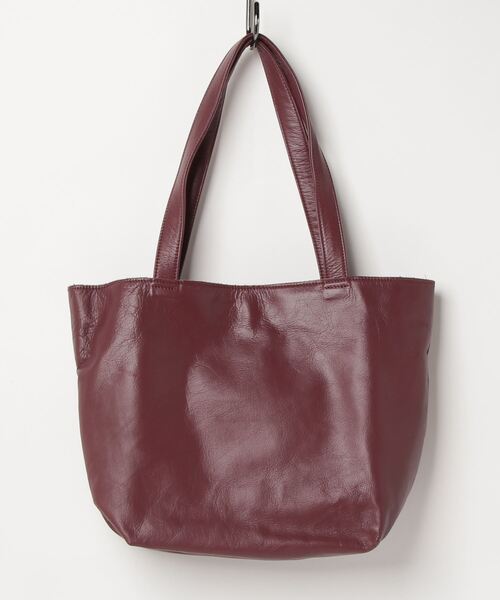 TASINAMI(タシナミ)の「TASINAMI シュリンクレザーショルダーバック (CO-2029)(ショルダーバッグ・レディース・カーキ/イエロー/オレンジ/ボルドー/ブラック/ベージュ・FREE)」の5枚目の写真