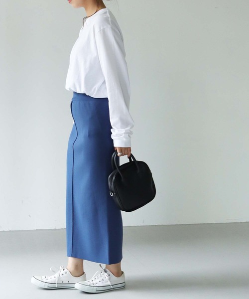 HER CLOSET（ハークローゼット）の「【shemoshelly】WEB限定 cruise長袖ロゴロンT（Tシャツ/カットソー・レディース・ホワイト/ブラック・S/M/L）」の14枚目の写真