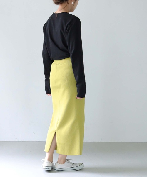 HER CLOSET（ハークローゼット）の「【shemoshelly】WEB限定 cruise長袖ロゴロンT（Tシャツ/カットソー・レディース・ホワイト/ブラック・S/M/L）」の16枚目の写真
