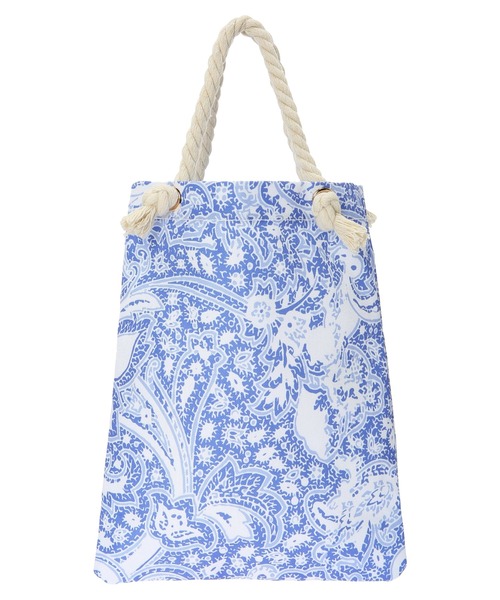 AMERICAN HOLIC（アメリカンホリック）の「ペイズリー柄ロープバッグ（ハンドバッグ・レディース・ブルー/イエロー・FREE）」の10枚目の写真