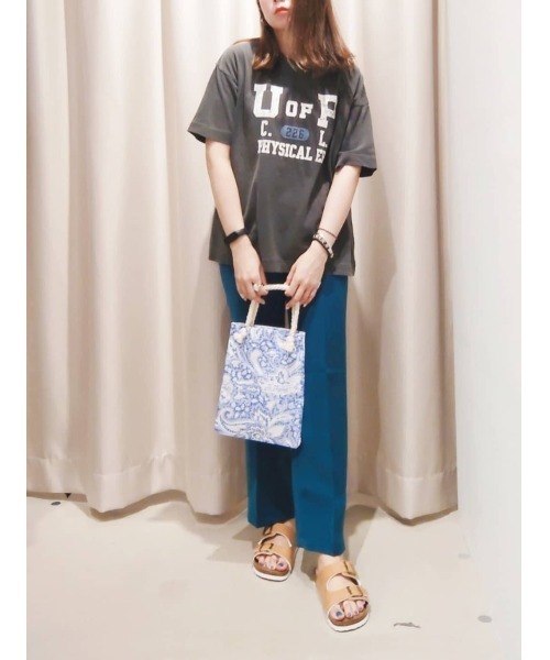 AMERICAN HOLIC（アメリカンホリック）の「ペイズリー柄ロープバッグ（ハンドバッグ・レディース・ブルー/イエロー・FREE）」の22枚目の写真