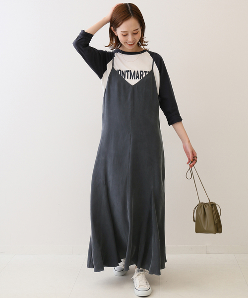 SLOBE IENA（スローブイエナ）の「フィブリルキャミワンピース