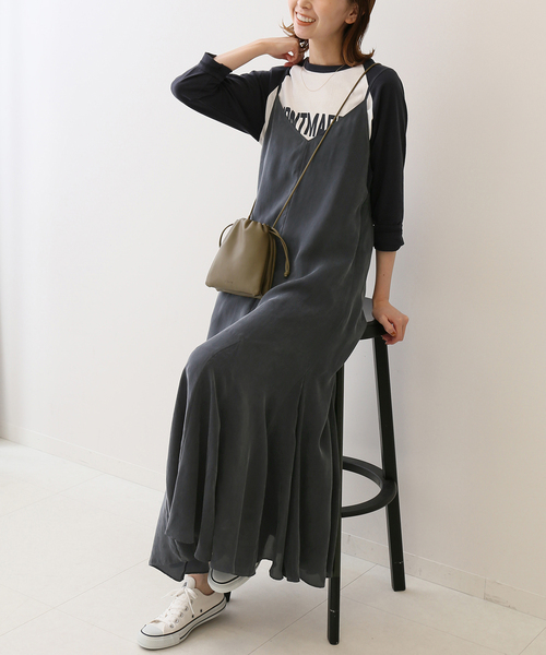 SLOBE IENA（スローブイエナ）の「フィブリルキャミワンピース