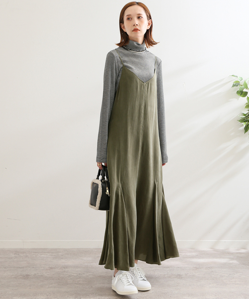SLOBE IENA（スローブイエナ）の「フィブリルキャミワンピース