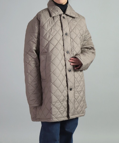 Yarmo（ヤーモ）の「[yarmo ] Quilting Wide Fit Short Coat（ダウン 