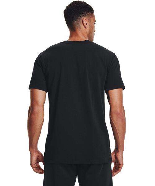 UNDER ARMOUR（アンダーアーマー）の「UAヘビーウェイト ショートスリーブTシャツ（トレーニング/メンズ）（Tシャツ/カットソー・メンズ・ブラック・XXL/XL/M/L/3XL/S）」の2枚目の写真