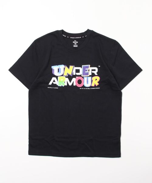 UNDER ARMOUR（アンダーアーマー）の「UAヘビーウェイト ショートスリーブTシャツ（トレーニング/メンズ）（Tシャツ/カットソー・メンズ・ブラック・XXL/XL/M/L/3XL/S）」の3枚目の写真