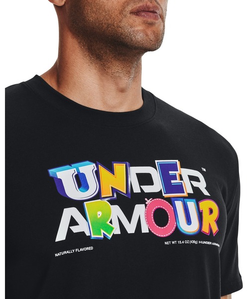 UNDER ARMOUR（アンダーアーマー）の「UAヘビーウェイト ショートスリーブTシャツ（トレーニング/メンズ）（Tシャツ/カットソー・メンズ・ブラック・XXL/XL/M/L/3XL/S）」の4枚目の写真