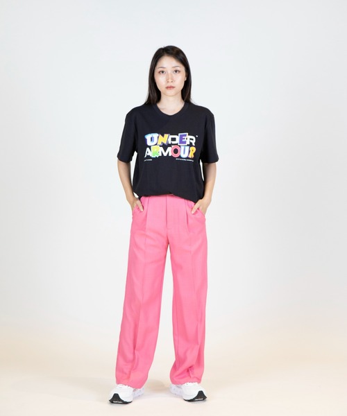 UNDER ARMOUR（アンダーアーマー）の「UAヘビーウェイト ショートスリーブTシャツ（トレーニング/メンズ）（Tシャツ/カットソー・メンズ・ブラック・XXL/XL/M/L/3XL/S）」の7枚目の写真