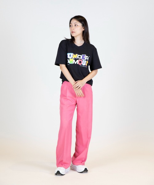UNDER ARMOUR（アンダーアーマー）の「UAヘビーウェイト ショートスリーブTシャツ（トレーニング/メンズ）（Tシャツ/カットソー・メンズ・ブラック・XXL/XL/M/L/3XL/S）」の8枚目の写真