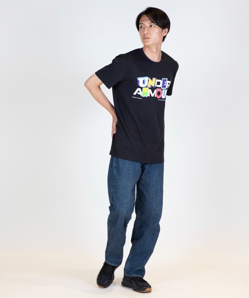 UNDER ARMOUR（アンダーアーマー）の「UAヘビーウェイト ショートスリーブTシャツ（トレーニング/メンズ）（Tシャツ/カットソー・メンズ・ブラック・XXL/XL/M/L/3XL/S）」の11枚目の写真