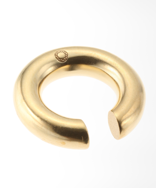 SASKIA DIEZ(サスキアディッツ)の「【SASKIA DIEZ/サスキア ディツ】 BOLD EARCUFF NO2 BRASS GOLD:イヤーカフ(イヤーカフ・レディース・ゴールド・FREE)」の3枚目の写真