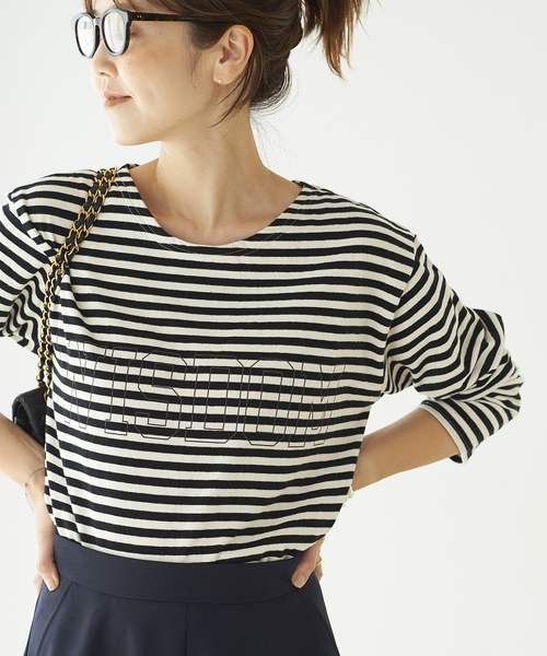 plage（プラージュ）の「【JANE SMITH/ジェーンスミス】SP BDR LOOSE T