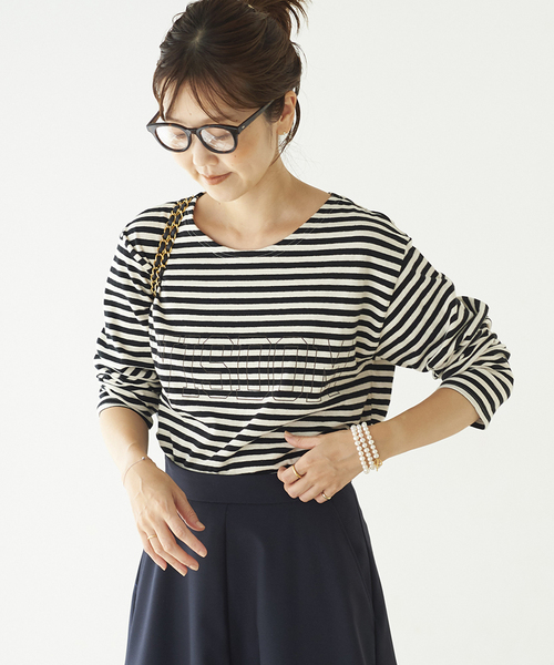 plage（プラージュ）の「【JANE SMITH/ジェーンスミス】SP BDR LOOSE T