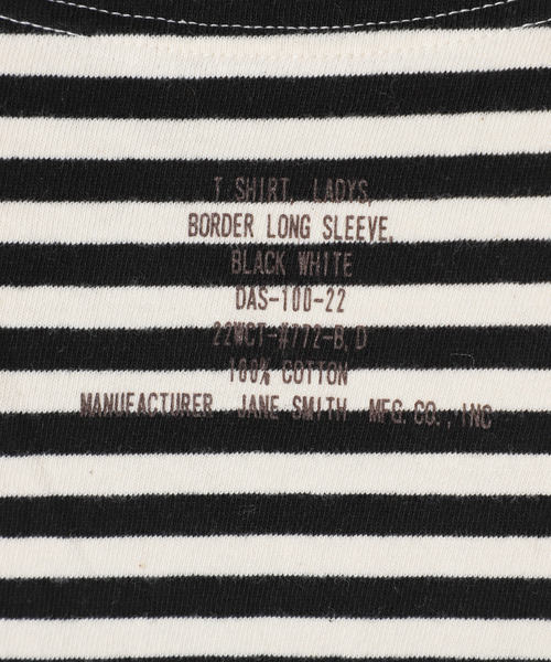plage（プラージュ）の「【JANE SMITH/ジェーンスミス】SP BDR LOOSE Tシャツ（Tシャツ/カットソー・レディース・ブラック/ブラックミックス/ブラック系その他・FREE）」の7枚目の写真
