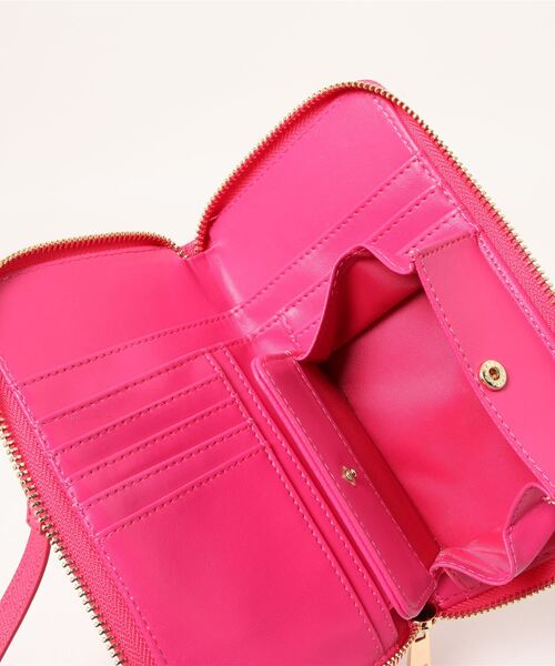 KOBE LETTUCE（コウベレタス）の「ウォレットミニショルダーバッグ（財布・レディース・ピンク/ベージュ/ブラック/グリーン・FREE）」の6枚目の写真