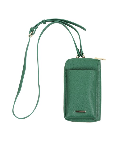 KOBE LETTUCE（コウベレタス）の「ウォレットミニショルダーバッグ（財布・レディース・ピンク/ベージュ/ブラック/グリーン・FREE）」の4枚目の写真