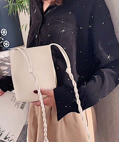 Dalfwin（ダールフィン）の「スクエアショルダーバッグ（ショルダーバッグ・レディース・ブラック/グリーン/アイボリー・ONE SIZE）」の19枚目の写真