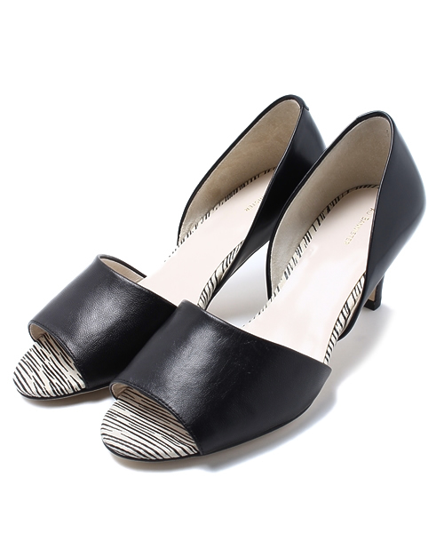 alfredoBANNISTER LADY`S（アルフレッドバニスターレディース）の「Au/ｾﾊﾟﾚｰﾄﾊﾟﾝﾌﾟｽ（パンプス・レディース・ブラック/サックスブルー/ピンクベージュ/ミント・39/36/37/38/34/35）」の2枚目の写真