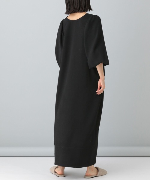 e/rm（イーアールエム）の「【e/rm】パフスリーブ2WAYワンピース_長袖 166258（ワンピース・レディース・ブラック/アイボリー/グリーン系その他5/オレンジ系その他5・FREE）」の21枚目の写真