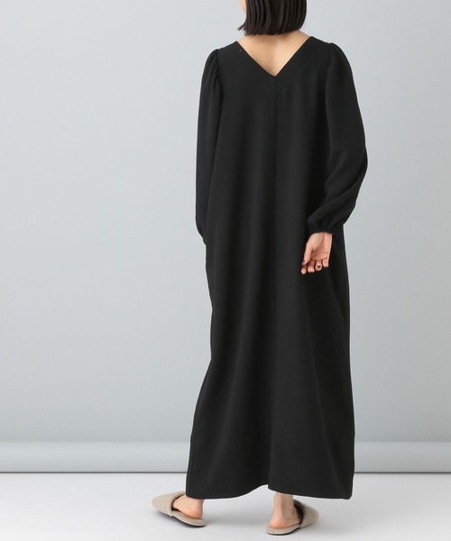 e/rm（イーアールエム）の「【e/rm】パフスリーブ2WAYワンピース_長袖 166258（ワンピース・レディース・ブラック/アイボリー/グリーン系その他5/オレンジ系その他5・FREE）」の12枚目の写真