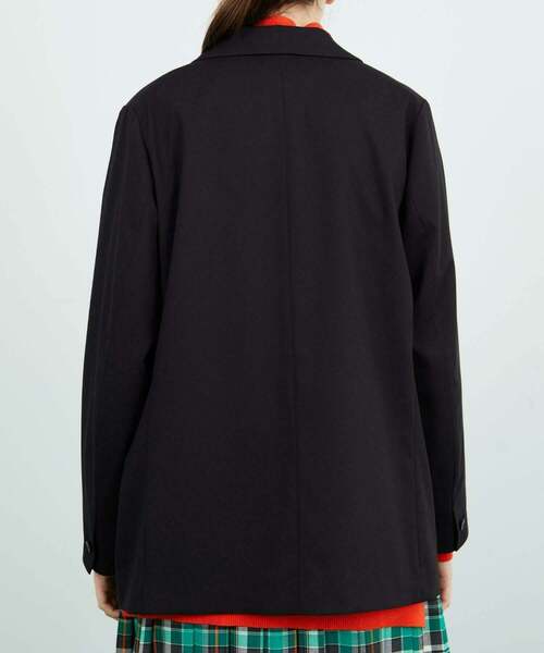 FRAPBOIS(フラボア)の「T/Rツイル ジャケット(テーラードジャケット・レディース・ブラック/グレー・2/1)」の7枚目の写真