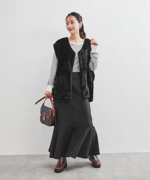 coen（コーエン）の「【coen キッズ/ジュニア】[洗える]ハイパイルフリースベスト（ベスト・キッズ・ブラック/ベージュ・150/110/130）」の21枚目の写真