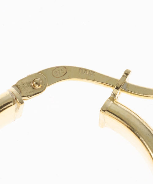 plage（プラージュ）の「【BONVO/ボンボ】 BULL HOOPS ピアス（ピアス（両耳用）・レディース・ゴールド・FREE）」の4枚目の写真