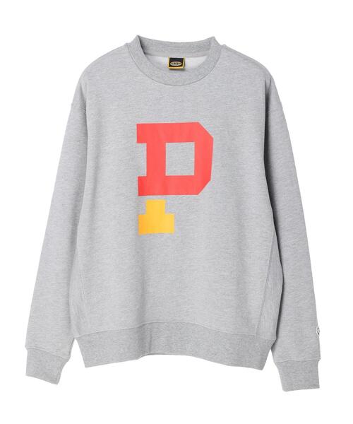 CRAFT STANDARD BOUTIQUE(クラフトスタンダードブティック)の「ddp TRICKARTスウェット_Patrick *(スウェット・メンズ・グレー・M/L)」の2枚目の写真