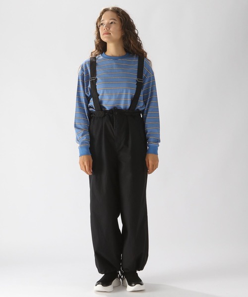 niko and...(ニコアンド)の「4WAYパラシュートパンツ(その他パンツ・レディース・カーキ/アイボリー/チャコール・MEDIUM/LARGE)」の9枚目の写真