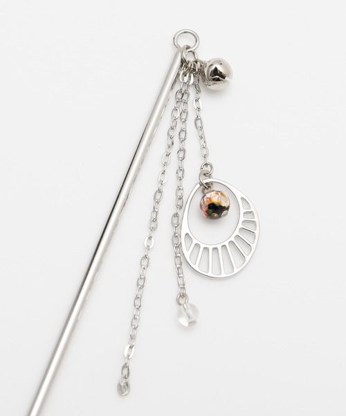 カヤ（カヤ）の「【カヤ】海雫かんざし（その他ヘアアクセサリー・レディース・ホワイト×ブルー/ブラック×レッド/ブラック×ブルー・FREE）」の4枚目の写真