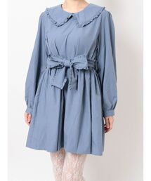 merry jenny | フリルリボンミニワンピース(ワンピース)