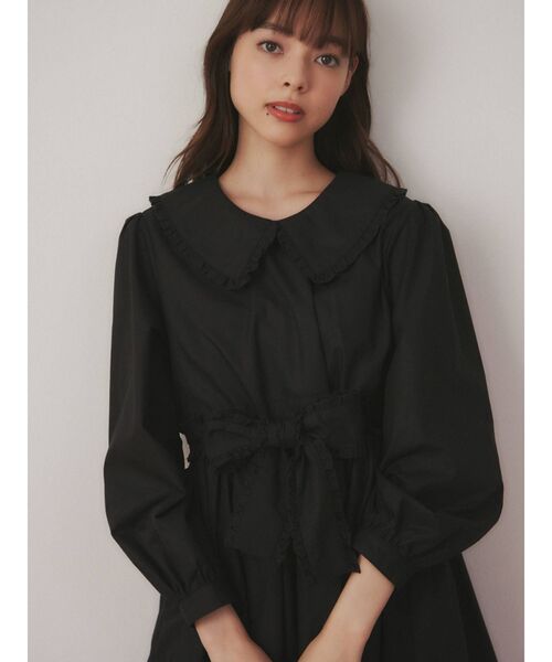 merry jenny（メリージェニー）の「フリルリボンミニワンピース