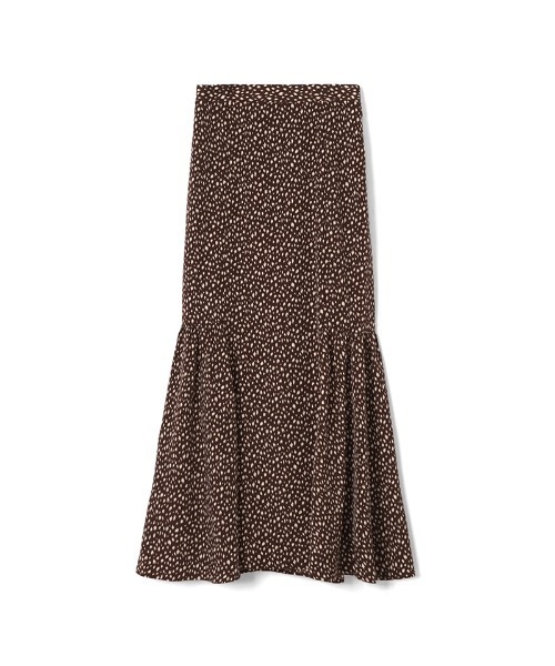 flower（フラワー）の「レオパードパターンスカート（スカート・レディース・ブラウン/アイボリー・FREE）」の10枚目の写真