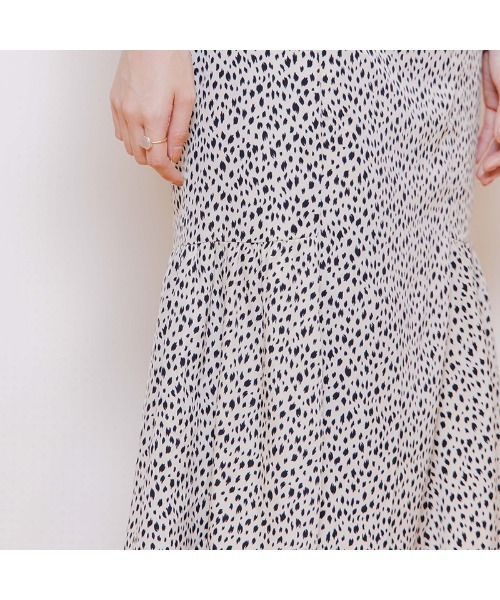 flower（フラワー）の「レオパードパターンスカート（スカート・レディース・ブラウン/アイボリー・FREE）」の9枚目の写真