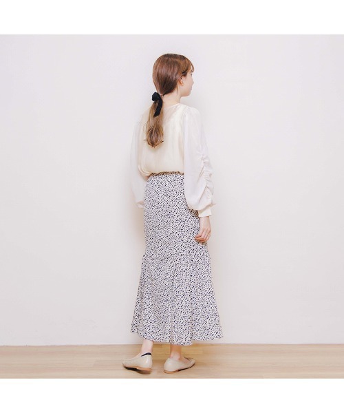 flower（フラワー）の「レオパードパターンスカート（スカート・レディース・ブラウン/アイボリー・FREE）」の19枚目の写真