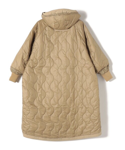 WILD THINGS（ワイルドシングス）の「WILDTHINGS:〈手洗い可能〉ALL WEATHER LONG DENAL（その他アウター・レディース・ベージュ/オリーブ・ONE SIZE）」の5枚目の写真