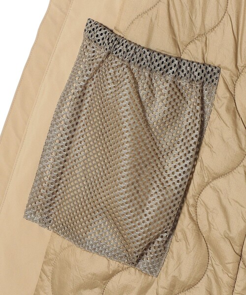 WILD THINGS（ワイルドシングス）の「WILDTHINGS:〈手洗い可能〉ALL WEATHER LONG DENAL（その他アウター・レディース・ベージュ/オリーブ・ONE SIZE）」の9枚目の写真