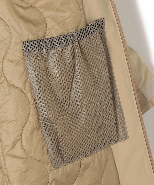 WILD THINGS（ワイルドシングス）の「WILDTHINGS:〈手洗い可能〉ALL WEATHER LONG DENAL（その他アウター・レディース・ベージュ/オリーブ・ONE SIZE）」の10枚目の写真